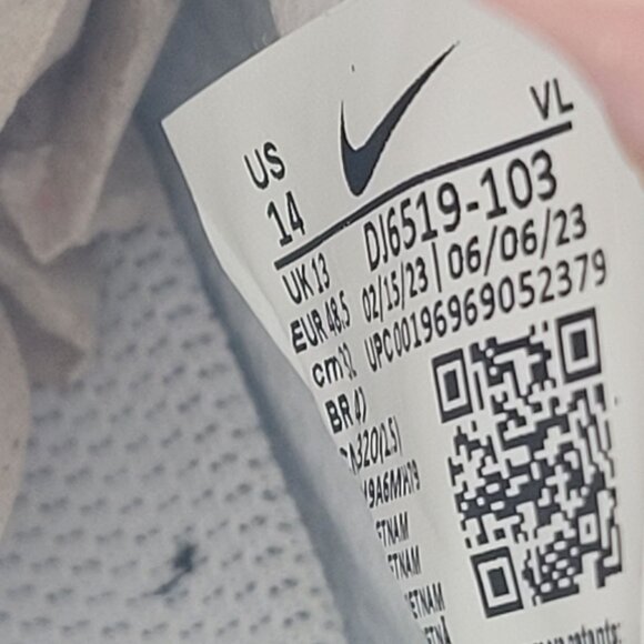 Nike Alpha Huarache NXT MCS Men's White Baseball Cleats DJ6519-103 US Sz 14 NWB - Picture 10 of 10